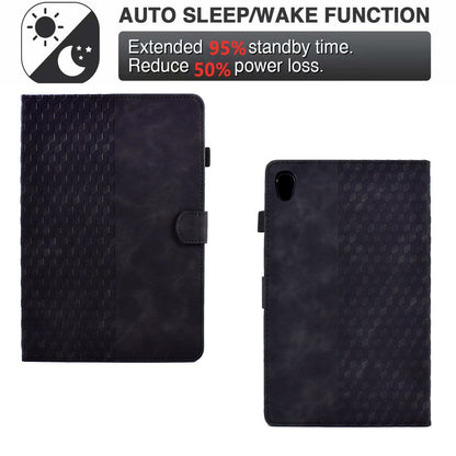 Anti-Fall Case for Lenovo Tab M10 HD Gen 2 (X306X) Pattern Imprinted Protective Folio Flip Cover Auto Wake / Sleep Tablet Leather Case with Card Slots / Stand