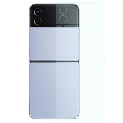 For Samsung Galaxy Z Flip4 5G 1 Set Front and Back Soft TPU Protector Ultra Clear Anti-scratch Protective Film