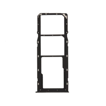 OEM Dual SIM Card + Micro SD Card Tray Holders Part for Oppo Realme 5 - Black