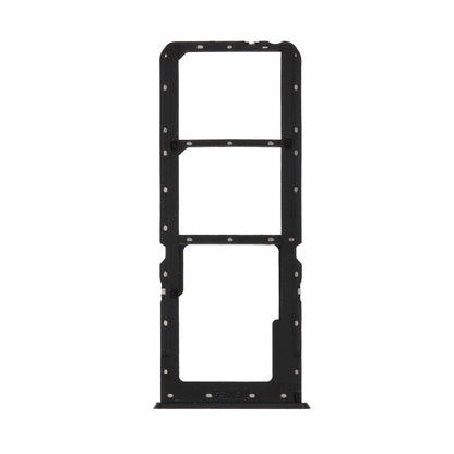 OEM Dual SIM Card + Micro SD Card Tray Holders Part for Oppo A5 - Black