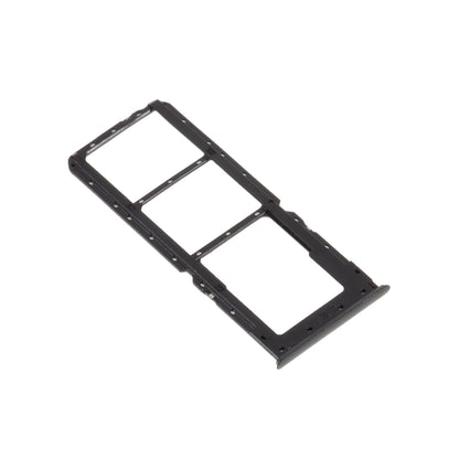 OEM Dual SIM Card + Micro SD Card Tray Holders Part for Oppo A5 - Black
