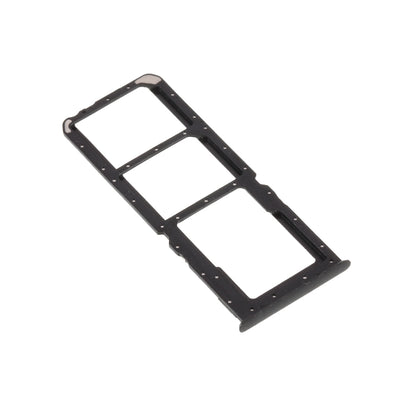 OEM Dual SIM Card + Micro SD Card Tray Holders Part for Oppo A5 - Black
