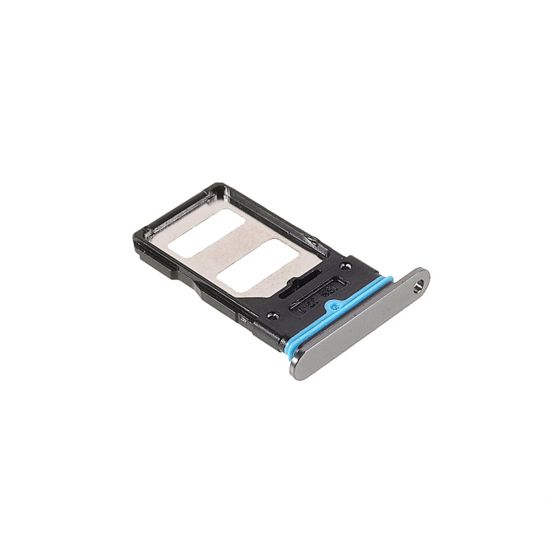 OEM Dual SIM Card Tray Holder Replace Part for Xiaomi Mi 10T Pro 5G (M2007J3SG/M2007J3SP/M2007J3SI/M2007J17C) - Silver