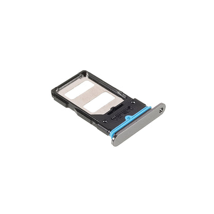 OEM Dual SIM Card Tray Holder Replace Part for Xiaomi Mi 10T Pro 5G (M2007J3SG/M2007J3SP/M2007J3SI/M2007J17C) - Silver