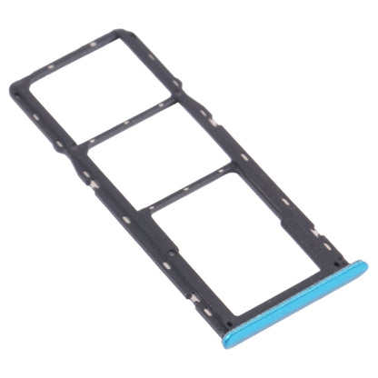 For Realme 5i RMX2030, RMX2032 Dual SIM Cards + Single TF Card Tray Holder Replacement (without Logo)