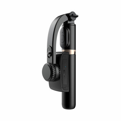 Q08 450mAh Anti-Shake 360-Degree Gimbal Tripod Bluetooth Selfie Stick Aluminum Alloy Pole