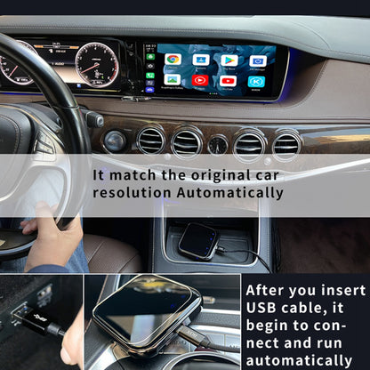 A8 Pro Carplay Ai Box Wired to Wireless Carplay Android Box 4+64G Car Multimedia Player