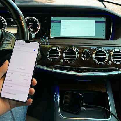 A8 Pro Carplay Ai Box Wired to Wireless Carplay Android Box 4+64G Car Multimedia Player