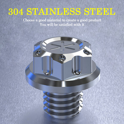 1 Pair M10 Motorcycle Mirrors Hole Plug Mirror Screws Cover Bolts