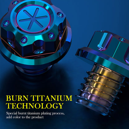 1 Pair M10 Motorcycle Mirrors Hole Plug Mirror Screws Cover Bolts