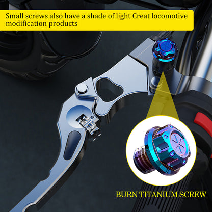 1 Pair M10 Motorcycle Mirrors Hole Plug Mirror Screws Cover Bolts