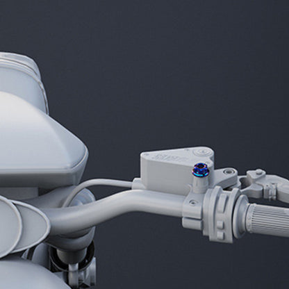 1 Pair M10 Motorcycle Mirrors Hole Plug Mirror Screws Cover Bolts