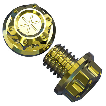 1 Pair M10 Motorcycle Mirrors Hole Plug Mirror Screws Cover Bolts