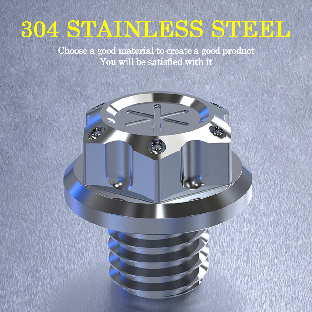 1 Pair M10 Motorcycle Mirrors Hole Plug Mirror Screws Cover Bolts