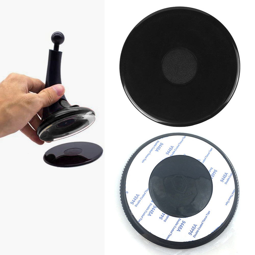DP015 Round Sticky Adhesive Mounting Pad for Car Dashboard Suction Cup GPS Suction Mount (Size: L)