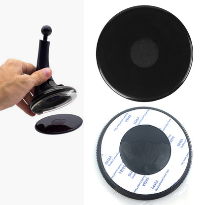 DP015 Round Sticky Adhesive Mounting Pad for Car Dashboard Suction Cup GPS Suction Mount (Size: L)