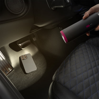 MOMAX MICRO CLEANSE Mini Vacuum Cleaner Cordless Handheld Car Cleaner Portable Home Office High Power 6000Pa Cleaning Tool - Dark Grey