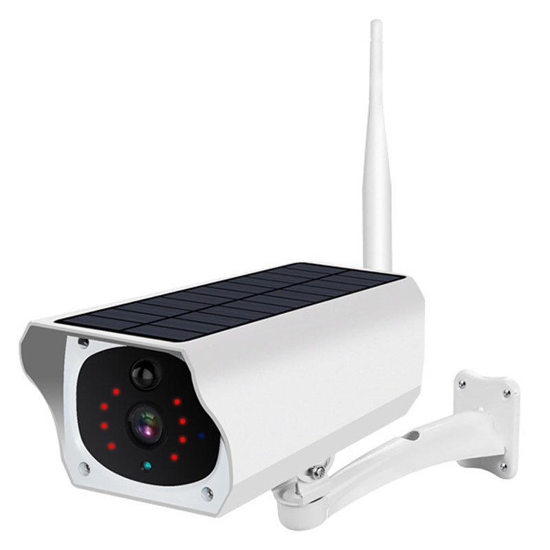 YFY Solar Powered Camera WiFi Network Webcam Waterproof Intelligent Wireless Security Camera Home Surveillance (Without Battery)