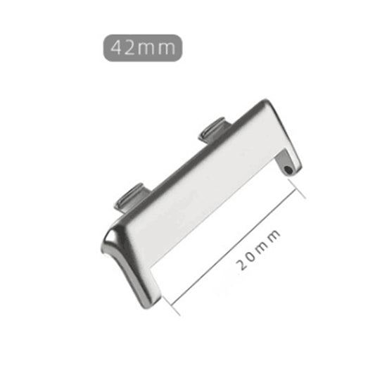 1 Pair High Quality Stainless Steel Adapter Watch Strap Connector for Oppo Watch 2 42mm