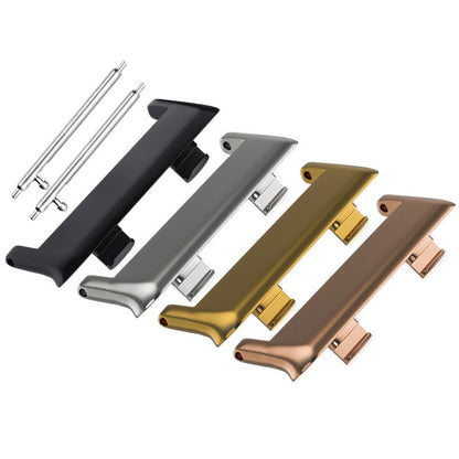 1 Pair High Quality Stainless Steel Adapter Watch Strap Connector for Oppo Watch 2 42mm