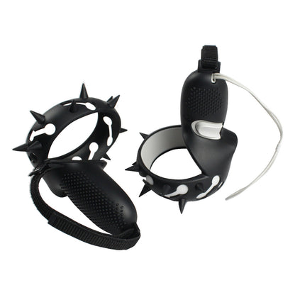 1 Pair Silicone Anti-slip Anti-drop Protective Grip Cover VR Controller Handle Sleeve Case for Oculus Quest 2