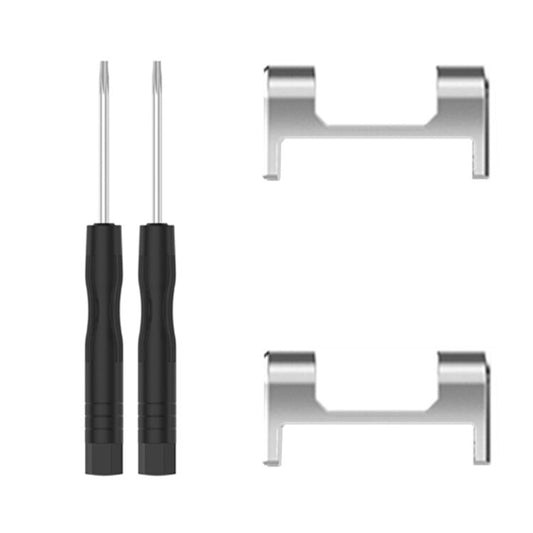 1 Pair Watch Band Adapter for Huami T-Rex/T-Rex Pro 22mm Stainless Steel Watch Connector Screwdriver Accessories
