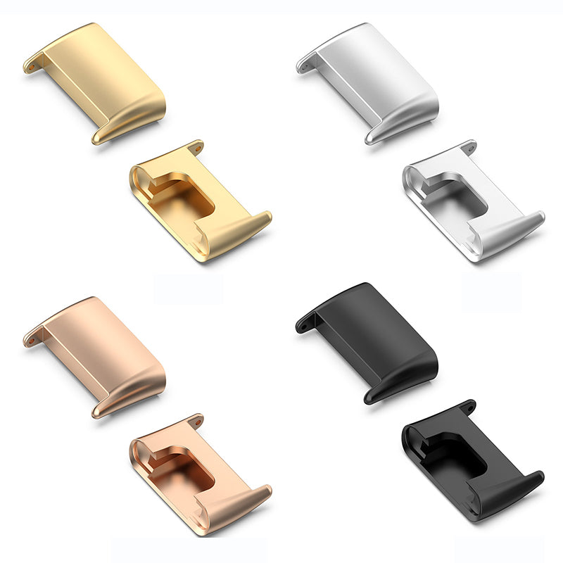 1 Pair Metal Watch Strap Adapter for Xiaomi Mi Band 7 Pro, Watch Band Connector Replacement