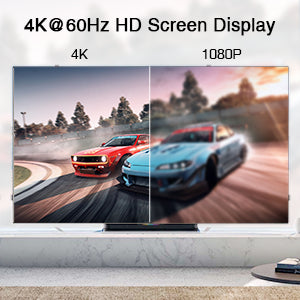 QGEEM QG-HD16 1m DP to DP Cable 4K/60Hz HD Video Adapter Cable for HDTV Monitor Projector