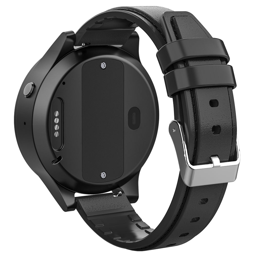 ROGBID Panda 4G Smart Watch 1.69 inch Round Full Touch Screen 3+32G 5ATM Water Resistant Fitness Bracelet with Dual Camera/GPS + Glonass Positions for Journey Workouts