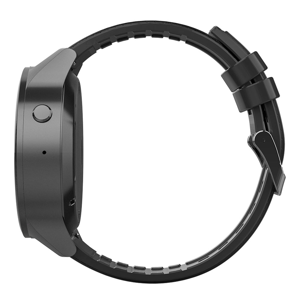 ROGBID Panda 4G Smart Watch 1.69 inch Round Full Touch Screen 3+32G 5ATM Water Resistant Fitness Bracelet with Dual Camera/GPS + Glonass Positions for Journey Workouts