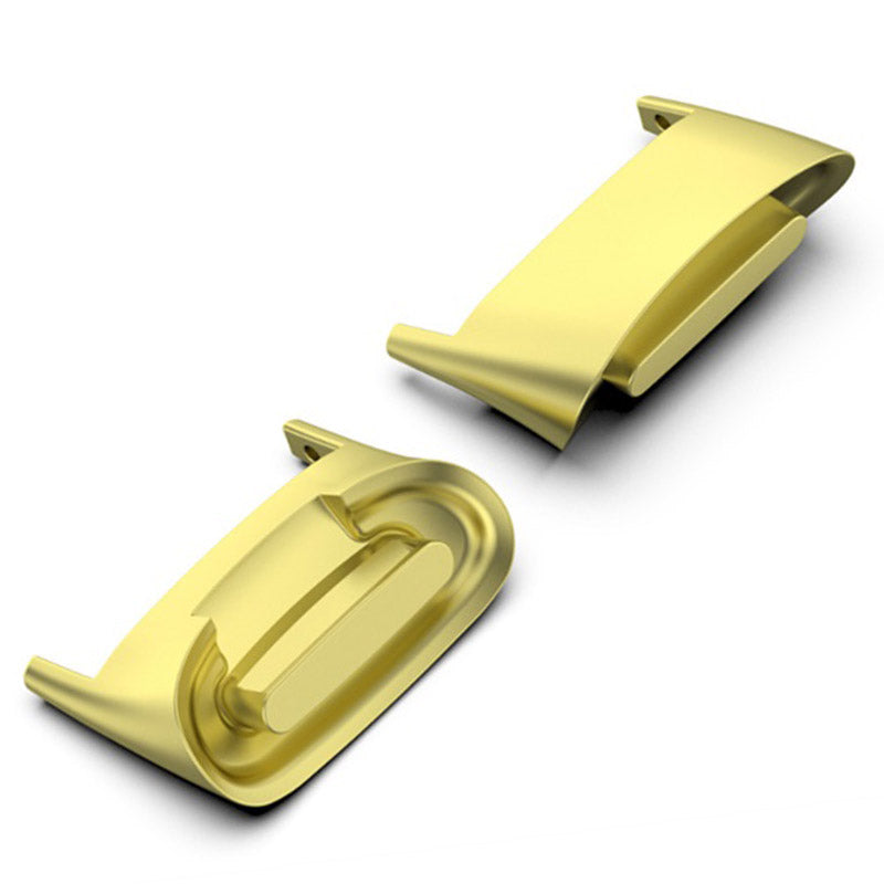 1 Pair Replacement Watch Strap Wrist Band Buckle Metal Connectors for Fitbit Charge 5