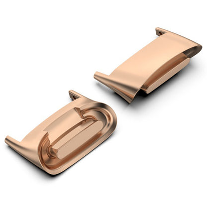 1 Pair Replacement Watch Strap Wrist Band Buckle Metal Connectors for Fitbit Charge 5