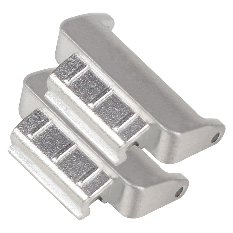 1 Pair 14mm Stainless Steel Watch Strap Band Connector Adapter for Fitbit Inspire/Fitbit Inspire HR