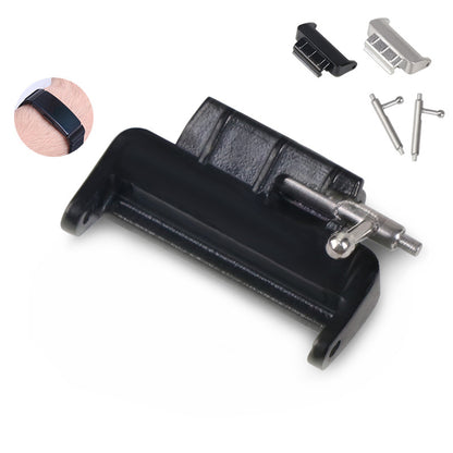 1 Pair 14mm Stainless Steel Watch Strap Band Connector Adapter for Fitbit Inspire/Fitbit Inspire HR