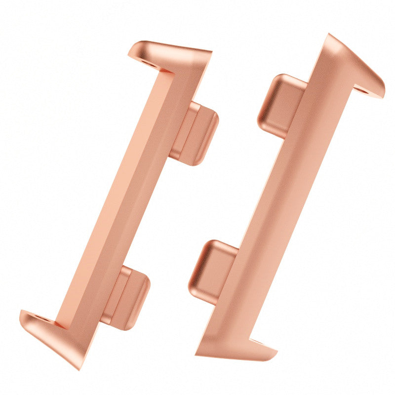 1 Pair 20mm Stainless Steel Watchband Connector Watch Strap Adapter Replacement for Oppo Watch 2 42mm