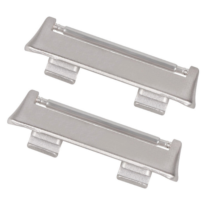 1 Pair 20mm Stainless Steel Watchband Connector Watch Strap Adapter Replacement for Oppo Watch 2 42mm