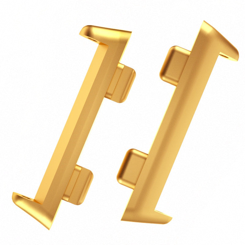 1 Pair 20mm Stainless Steel Watchband Connector Watch Strap Adapter Replacement for Oppo Watch 2 42mm