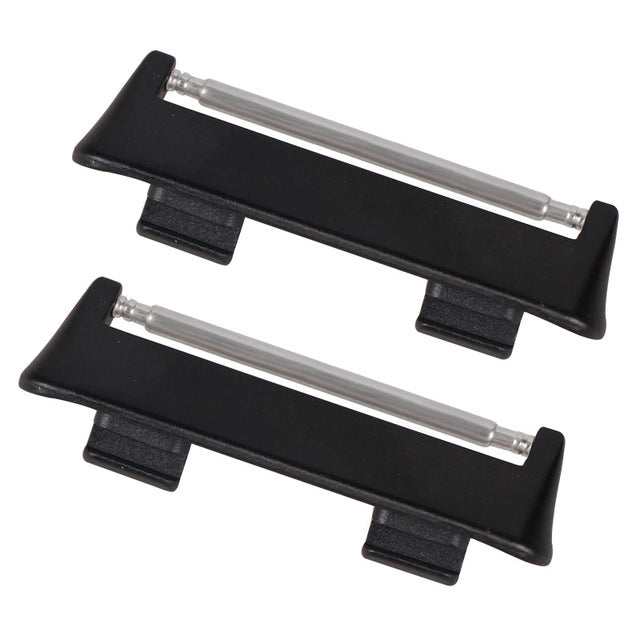 1 Pair 20mm Stainless Steel Watchband Connector Watch Strap Adapter Replacement for Oppo Watch 2 42mm