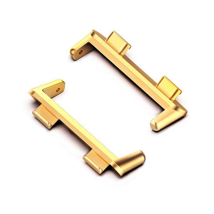 1 Pair 22mm Watch Strap Band Stainless Steel Connector Adapter Replacement for Oppo Watch 2 46mm/Oppo Watch 46mm