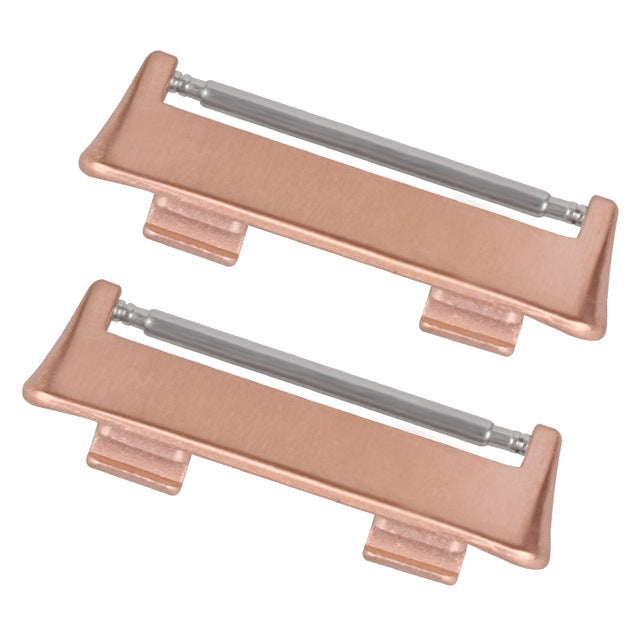 1 Pair 22mm Watch Strap Band Stainless Steel Connector Adapter Replacement for Oppo Watch 2 46mm/Oppo Watch 46mm