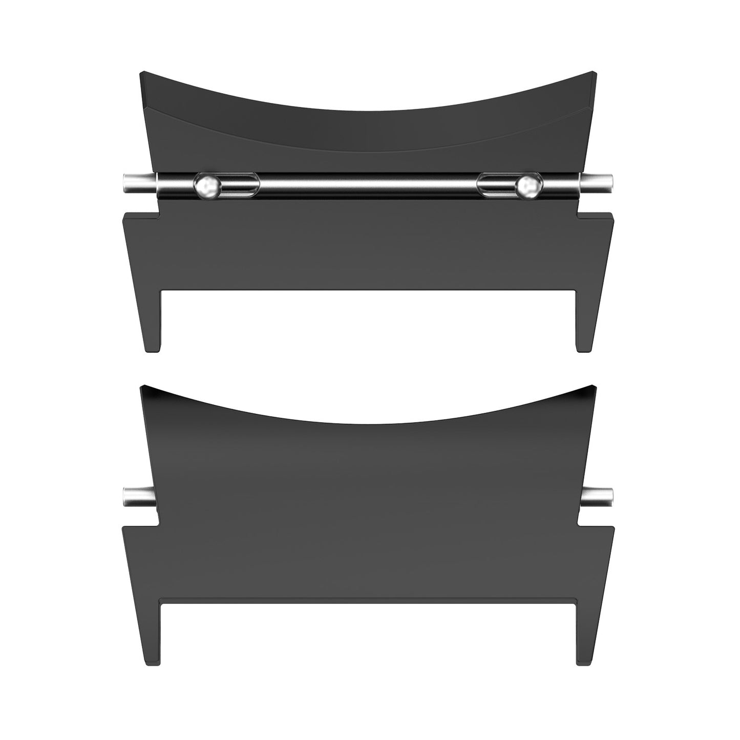 1 Pair 20mm Watch Band Connector Stainless Steel Wrist Strap Adapter for Samsung Galaxy Watch4 40mm/44mm / Watch4 Classic 42mm/46mm