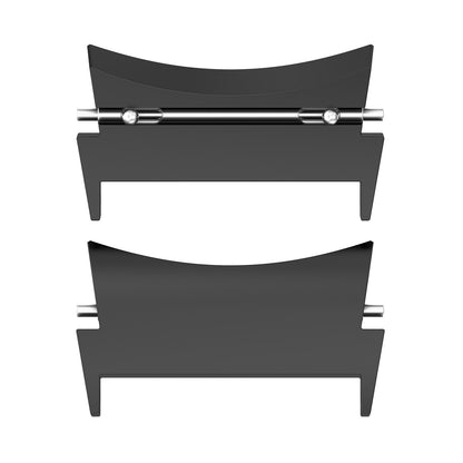 1 Pair 20mm Watch Band Connector Stainless Steel Wrist Strap Adapter for Samsung Galaxy Watch4 40mm/44mm / Watch4 Classic 42mm/46mm