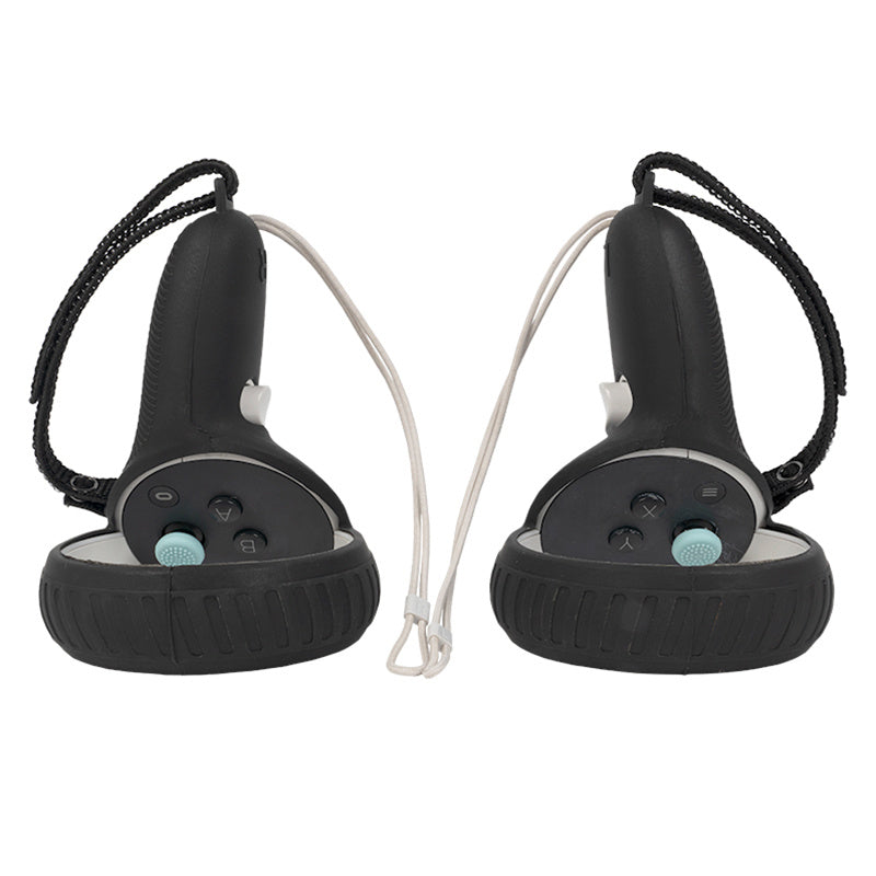 1 Pair Anti-scratch Silicone Controller Grip Cover for Oculus Quest 2 VR Accessories Gamepad Handle Protector