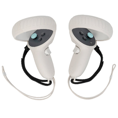 1 Pair Anti-scratch Silicone Controller Grip Cover for Oculus Quest 2 VR Accessories Gamepad Handle Protector