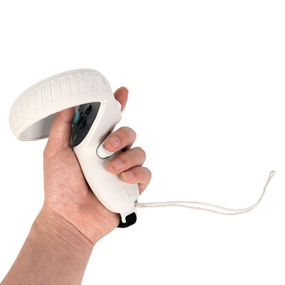 1 Pair Anti-scratch Silicone Controller Grip Cover for Oculus Quest 2 VR Accessories Gamepad Handle Protector