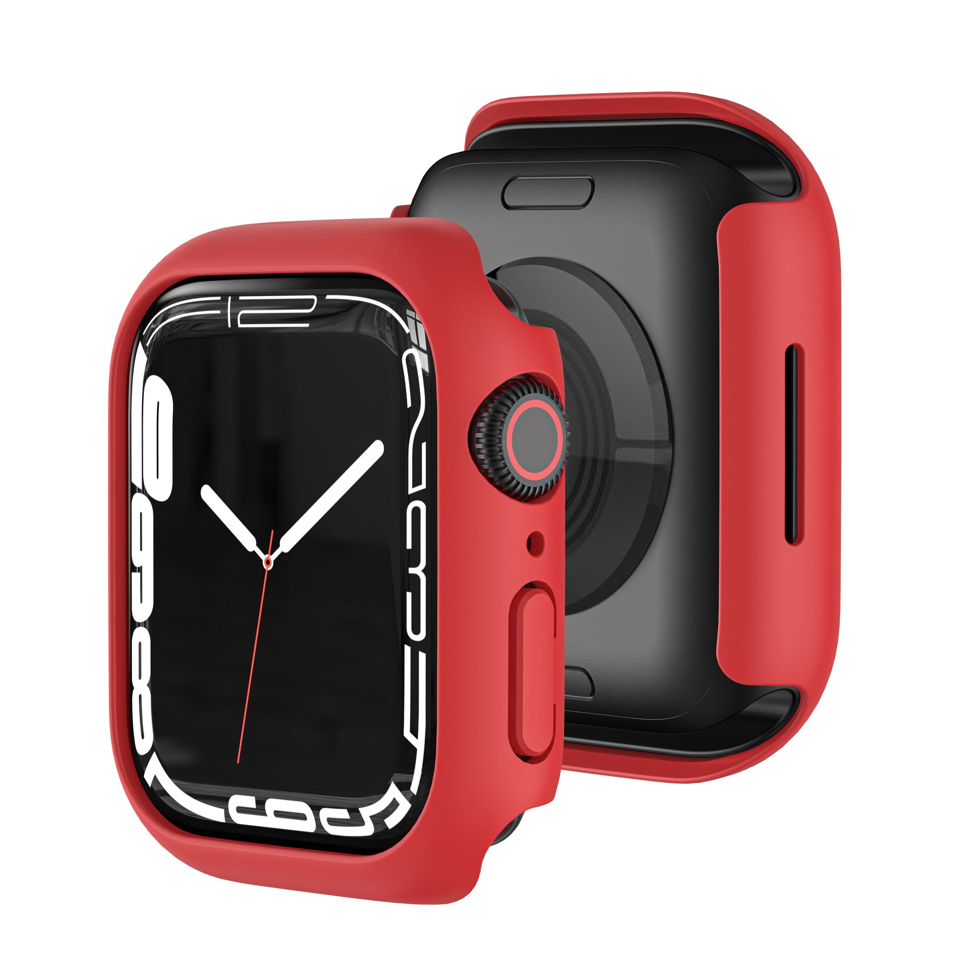 Hard PC Smart Watch Case Frame Protector for Apple Watch Series 7 / 8 41mm