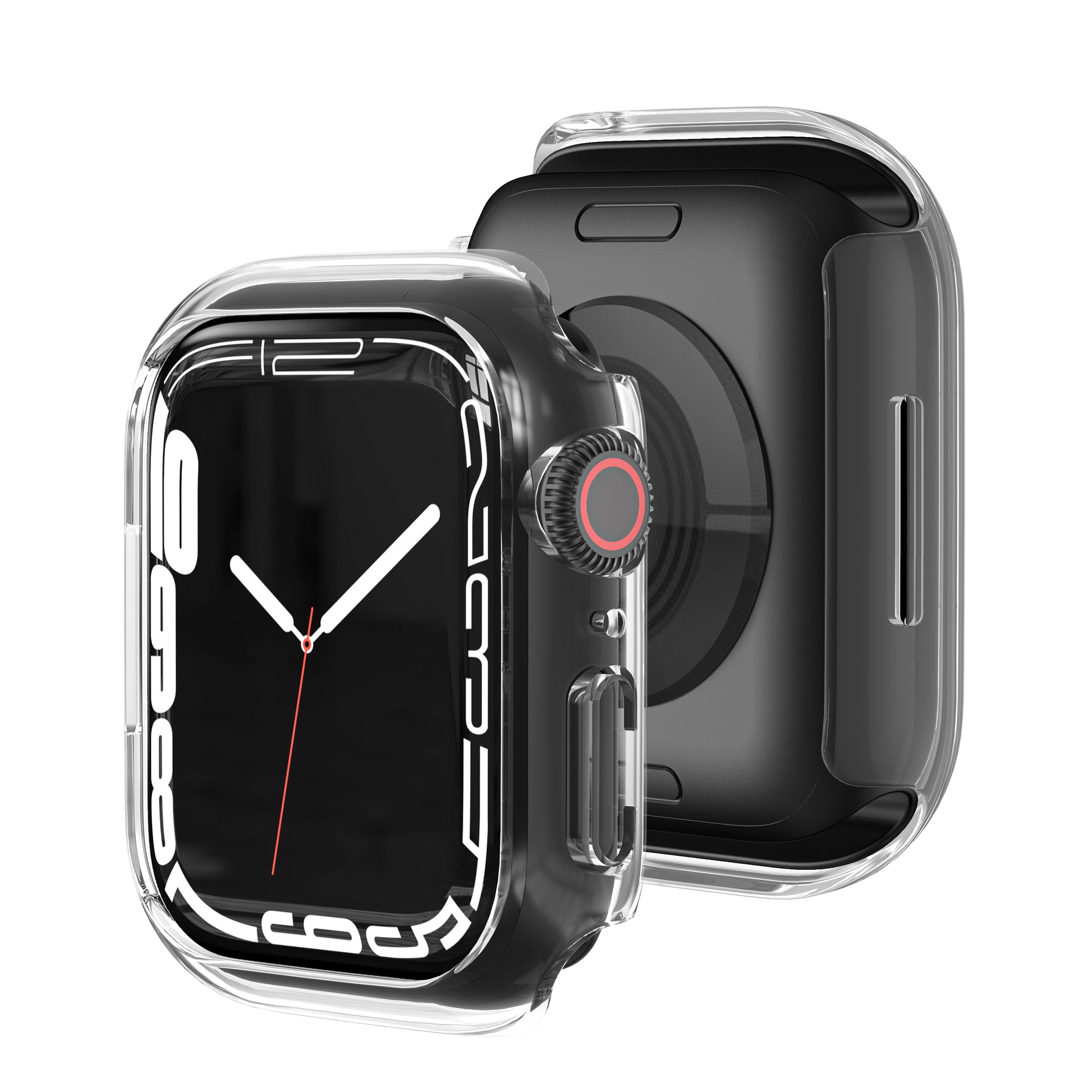 Hard PC Smart Watch Case Frame Protector for Apple Watch Series 7 / 8 41mm