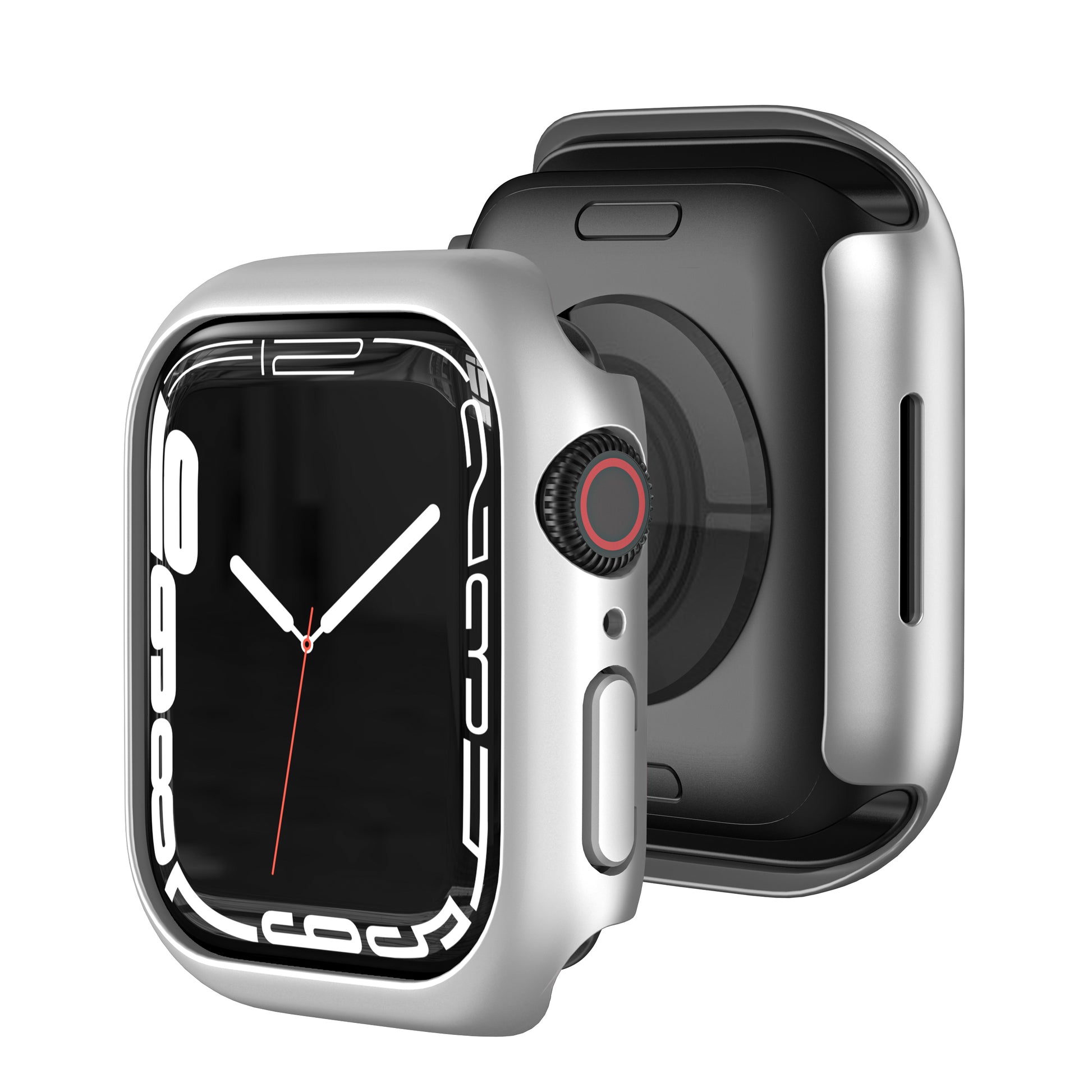 Hard PC Smart Watch Case Frame Protector for Apple Watch Series 7 / 8 41mm