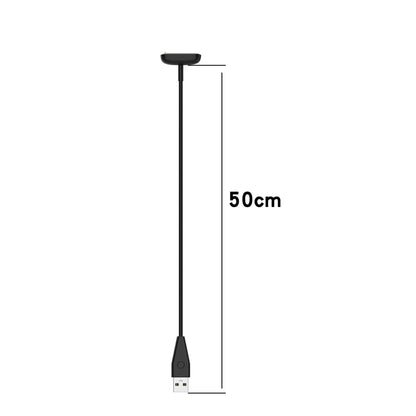 0.5m USB Magnetic Charger Base Cable Adapter with Reset Button for Fitbit Charge 5/Luxe Smart Wristband