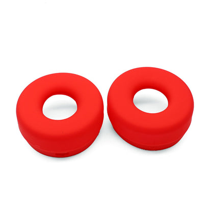 1 Pair Silicone Cushion Protective Cover Ear Pads for Beats Solo Pro Bluetooth Headphone
